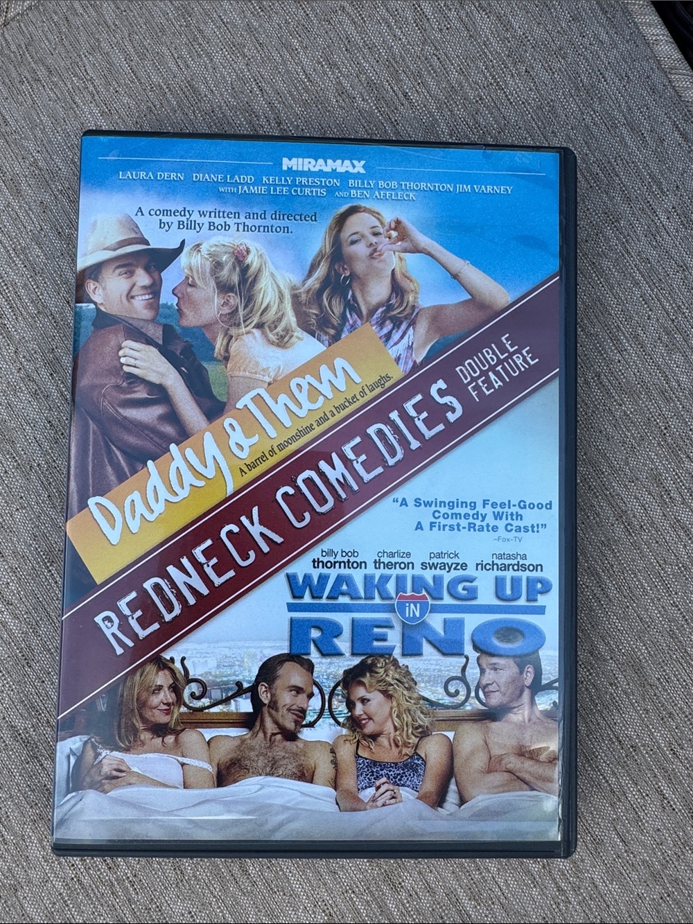 15/$15 2 movies Daddy & Them / Waking Up in Reno DVD set